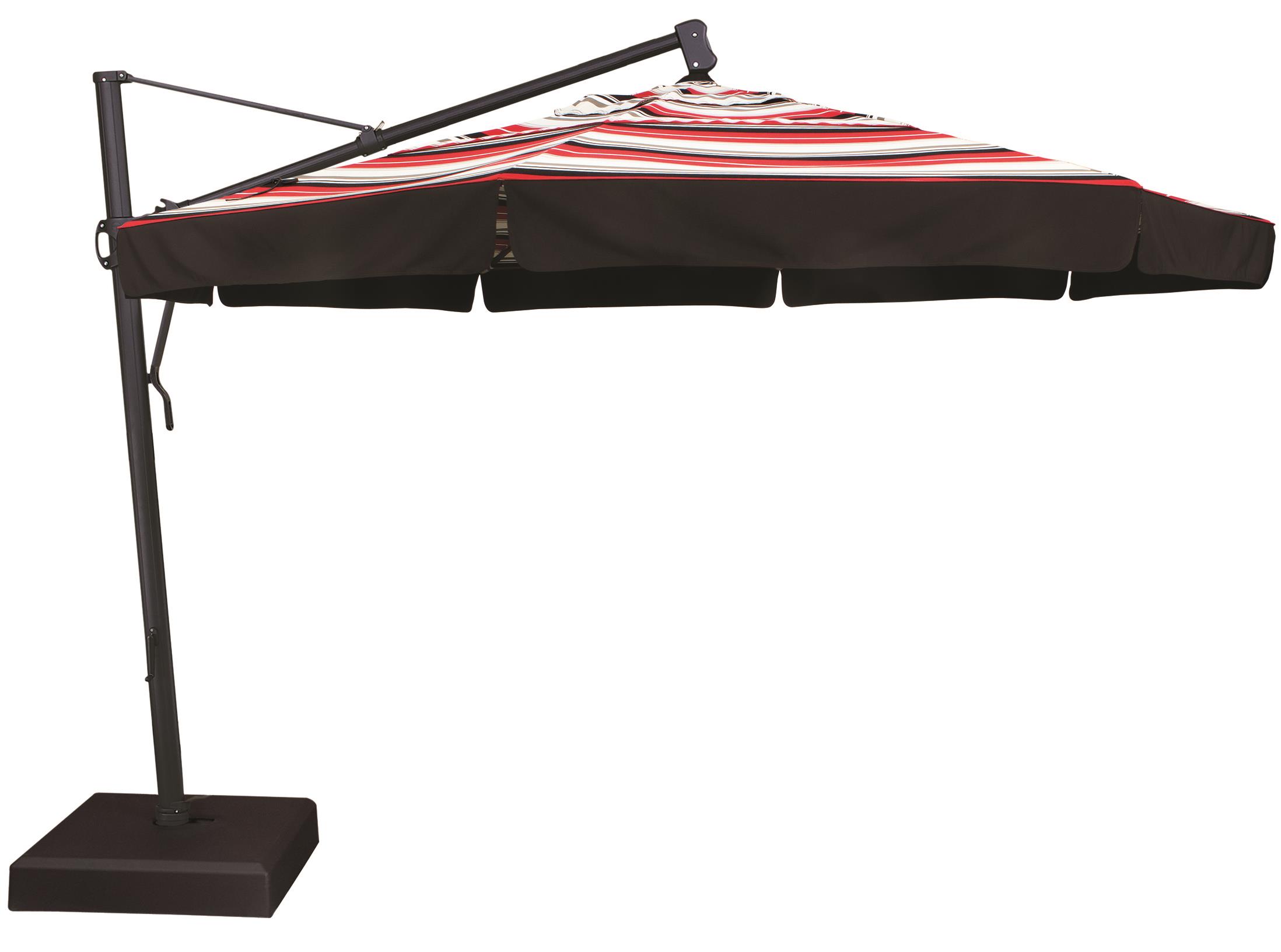 Treasure Garden Cantilever Umbrellas AKZ09DVDWV+09 11' Cantilever